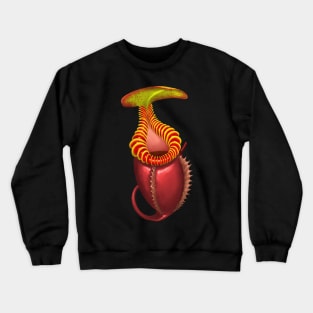 Carnivorous Plant Nepenthes Villosa Botanical Pitcher Plant Crewneck Sweatshirt